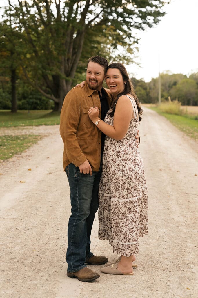 Candid, Joyful, and Real: A Toronto Couples Session with Savana & Victor