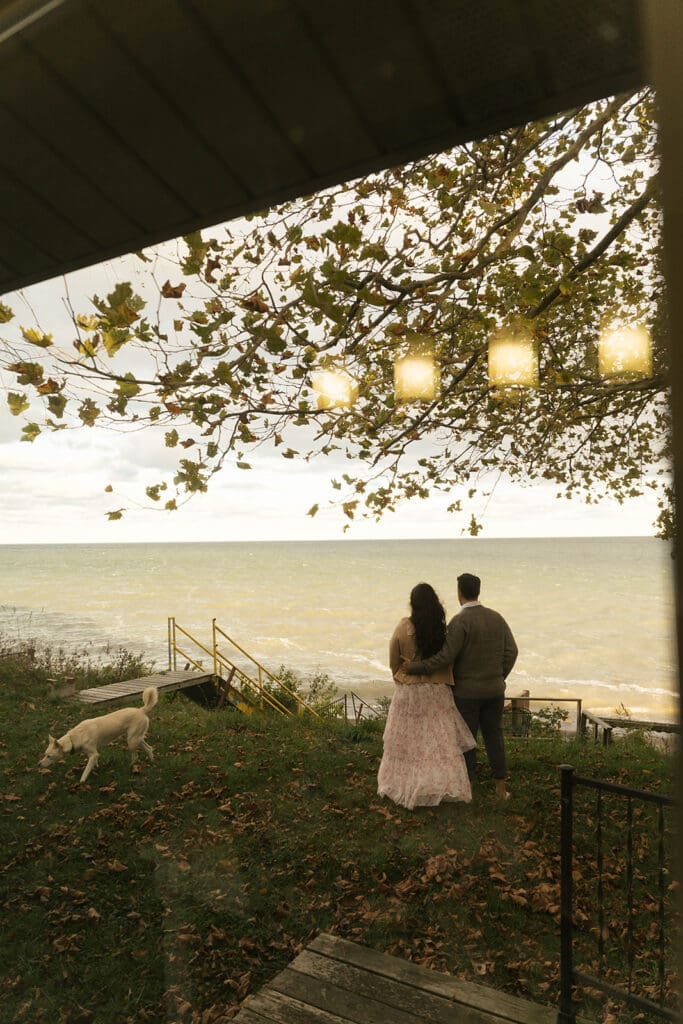 golden hour couple portraits in canada
