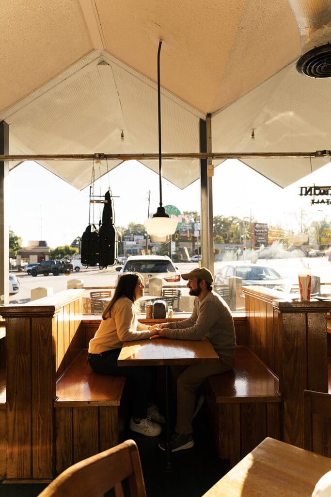 golden hour couple session