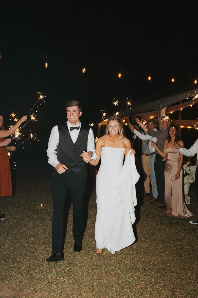 cute picture of the newlyweds at their dream atlanta wedding